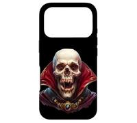 Vampire Count Skeleton Face Graphic for Halloween Goth Skull Coque pour iPhone 17 Pro