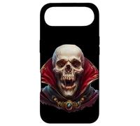 Vampire Count Skeleton Face Graphic for Halloween Goth Skull Coque pour iPhone Air