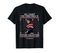 Vampire Diaries All I Want for Christmas is Stefan Salvatore T-Shirt