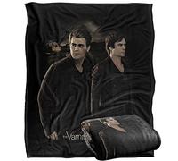 Vampire Diaries Brothers Plaid ultra doux au toucher soyeux - 152 x 127 cm