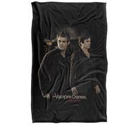 Vampire Diaries Brothers Plaid Ultra Doux au Toucher Soyeux - 91 x 147 cm
