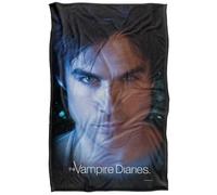 Vampire Diaries Damon Eyes Plaid Ultra Doux au Toucher Soyeux - 91 x 147 cm