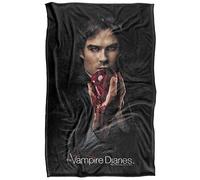 Vampire Diaries Damon Fruit Plaid Ultra Doux au Toucher Soyeux - 91 x 147 cm