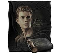 Vampire Diaries Forever Plaid ultra doux au toucher soyeux - 152 x 127 cm