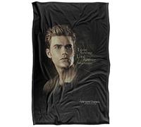 Vampire Diaries Forever Plaid Ultra Doux au Toucher Soyeux - 91 x 147 cm