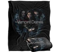 Vampire Diaries Hearts Desire Plaid Ultra Doux au Toucher Soyeux - 152 x 127 cm