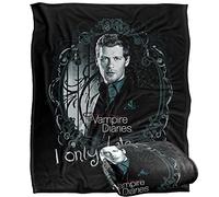 VAMPIRE DIARIES Plaid Super Doux au Toucher très Doux 152 x 127 cm