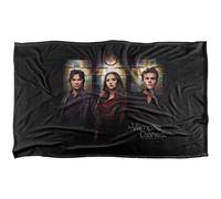 Vampire Diaries Stained Windows Plaid Ultra Doux au Toucher Soyeux - 91 x 147 cm