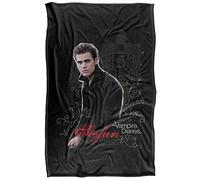 Vampire Diaries Stefan Plaid Ultra Doux au Toucher Soyeux - 91 x 147 cm