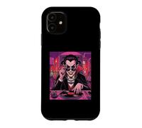 Vampire DJ House Trap Club Dance Music Spooky Scary Clubbing Coque pour iPhone 11