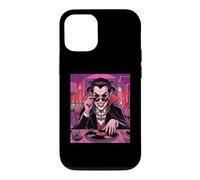 Vampire DJ House Trap Club Dance Music Spooky Scary Clubbing Coque pour iPhone 12/12 Pro