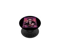 Vampire DJ House Trap Club Dance Music Spooky Scary Clubbing PopSockets PopGrip Adhésif