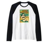 Vampire Goth Summer Sunscreen SPF 666 Manche Raglan