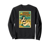 Vampire Goth Summer Sunscreen SPF 666 Sweatshirt