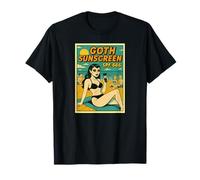 Vampire Goth Summer Sunscreen SPF 666 T-Shirt