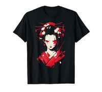 Vampire Gothic Geisha | Creepy Kawaii Japan Japanese Goth T-Shirt