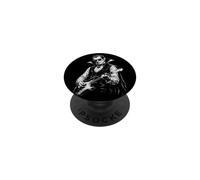 Vampire Guitariste Gothique Rock Music Halloween Design PopSockets PopGrip Adhésif
