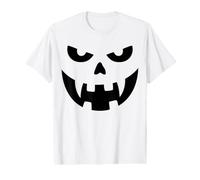 Vampire Jack O Lantern Face Minimaliste Halloween Art T-Shirt Graphique avec Valeur