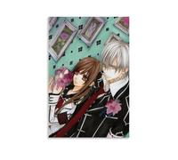 Vampire Knight Poster Vintage Art Peinture décorative sur toile, Affiche murale et impression d'art, Décoration moderne pour chambre à coucher familiale, 08 x 12 pouces (20 x 30 cm)
