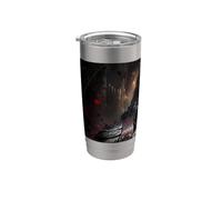 Vampire le pouvoir immortel de la nuit Gobelet isotherme en acier inoxydable double paroi