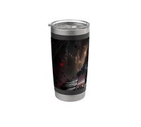 Vampire le pouvoir immortel de la nuit Gobelet isotherme en acier inoxydable double paroi