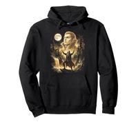 Vampire Lord Pleine Lune Halloween Gothique Fantasy Art Sweat à Capuche