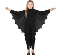 Vampire Nuit Créature Halloween Cape Costume Mystique Frissons Fête Sombre Accessoire Festival Cape Effrayant Événement Carnaval Idées Déguisement Théâtre, Couleur : Noir