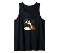 Vampire Pinup Girl Rétro Gothique Halloween Sexy Spooky Design Débardeur