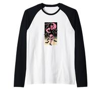 Vampire Pinup Girl Rétro Gothique Halloween Sexy Spooky Design Manche Raglan