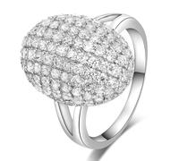 Vampire Twilight Bella's Bague En Cristal Étincelant Plaqué Argent Avec Oxyde De Zirconium Souvenir De La Lumière Du Jour, Nouvelle Lune, Aube, Fiançailles, Mariage, Pour Femmes Et Filles (6)