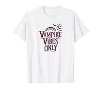 Vampire Vibes Only - Design séduisant et Effrayant T-Shirt Graphique avec Valeur