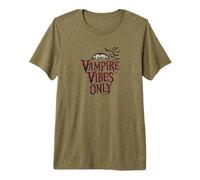 Vampire Vibes Only - Design séduisant et Effrayant T-Shirt Haut de Gamme