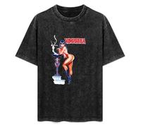Vampirella Jim Wynorski Movie Poster 1996 Men's T-Shirt Unisex Black Cotton Print Tee Shirts XL
