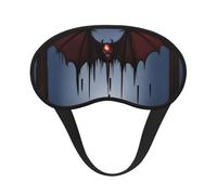 VampireVenom Masque de sommeil occultant à imprimé - Couvre-yeux confortable pour homme et femme, parfait pour dormir, méditation, voyage