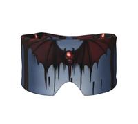VampireVenom Masque de sommeil pour les yeux et les oreilles - Cadeau doux pour homme et femme - Bandeau de voyage réglable pour yoga