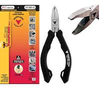 VAMPLIERS Mini pince nue de 12,7 cm à poignée ESD Safe, faite au Japon, à mâchoires fines antidérapantes en acier à haute teneur en carbone, pour informatique, circuits imprimés, réparation