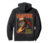 Vampurr Bites Again, Cette Fois, C'est Halloween, Un Chat purronal Sweat à Capuche