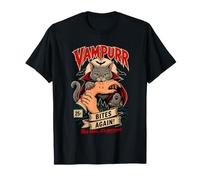 Vampurr Bites Again Costume d'halloween Amusant pour Chat T-Shirt