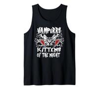 Vampurrs Kittens of The Night Funny Kitten Cat Lovers Débardeur
