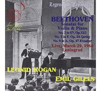 Van Beethoven, Ludwig - Beethoven : Sonates pour violon et piano n° 3, n° 5 et n° 9