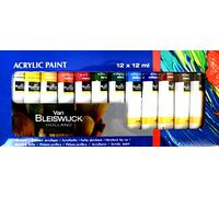 Van Bleiswijck Holland Acrylique 12 x 12 ml Couleurs assorties