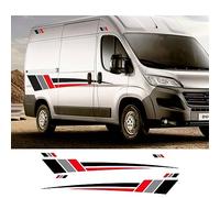 Van Camper Body Side Autocollants, pour Peugeot Boxer, pour Citroen Jumper Rayures de Camping-Car Graphiques Décalcomanies Accessoires de Voiture
