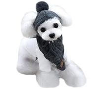 Van Caro Écharpe et Bonnet tricoté pour Chiot et Chiot