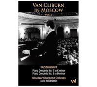 Van Cliburn – In Moscow Vol. 3 : Concertos de Rachmaninoff n°2 et n°3 – DVD – Vai Milano