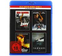van Damme - 4 Filme - 1 Blu-Ray (Leon - Black Eagle - The Quest - Slinger)