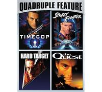 Van Damme Action Pack Quadruple Feature (Timecop / Hard Target / Street Fighter / The Quest) by Jean Claude Van Damme