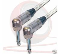 Van Damme Pro Coudé Guitare Câble 0.6cm Mono Neutrik Jacks 2m, 3M, 5m Câble