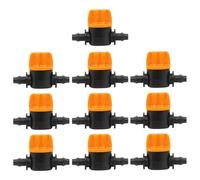 Van d'Arrosage - 10 Pièces Raccords De Valve Pour Irrigation Goutte-À-Goutte,Équipement de Contrôle de l'Eau et Système de Tuyauterie Anti-Fuite pour Jardin, Serre et Zones