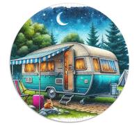 Van de Camping Puzzle 1000 Pièces Adultes Et Enfants Dès 14 Ans véhicule Puzzle Classique Jouets Défi Éducatifs Jeu Relaxant 1000pcs (67.5x67.5cm)