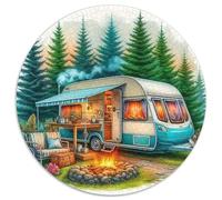 Van de Camping Puzzle 1000 Pièces Adultes Et Enfants Dès 14 Ans véhicule Puzzle Classique Jouets Défi Éducatifs Détente Collection 1000pcs (67.5x67.5cm)